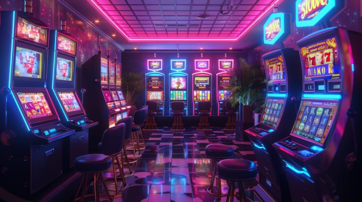Bikini Paradise game layout Bikini Paradise slot game interface showing five tropical reels